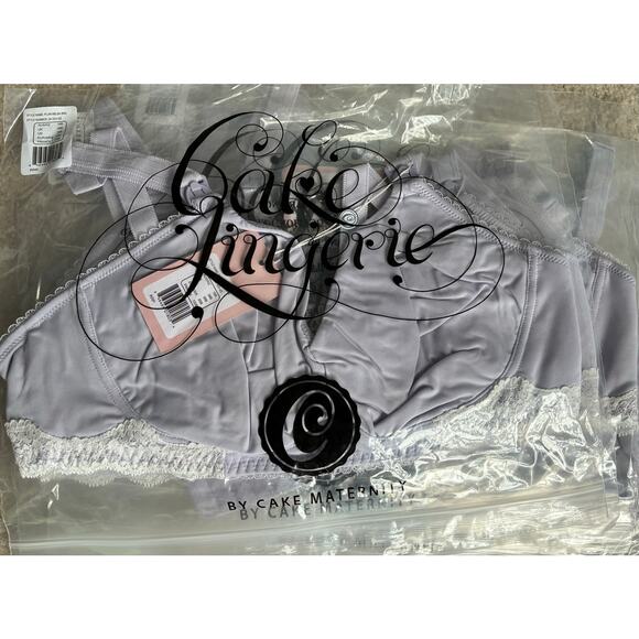 Cake Maternity Nursing Bra Wireless Lilac 38B NWT - Picture 7 of 7